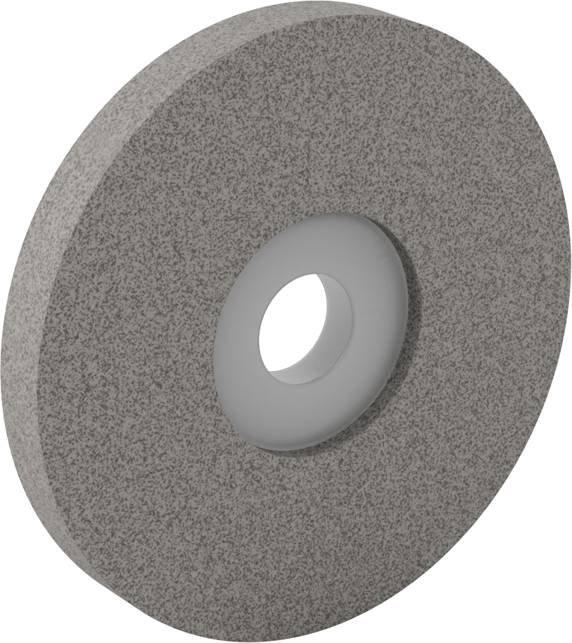 Norton Metal İşleme Taşlama Taşı, Şekillendirilmiş, 32A, 7" Çap, 3/4" Kalınlık, 46 Kum