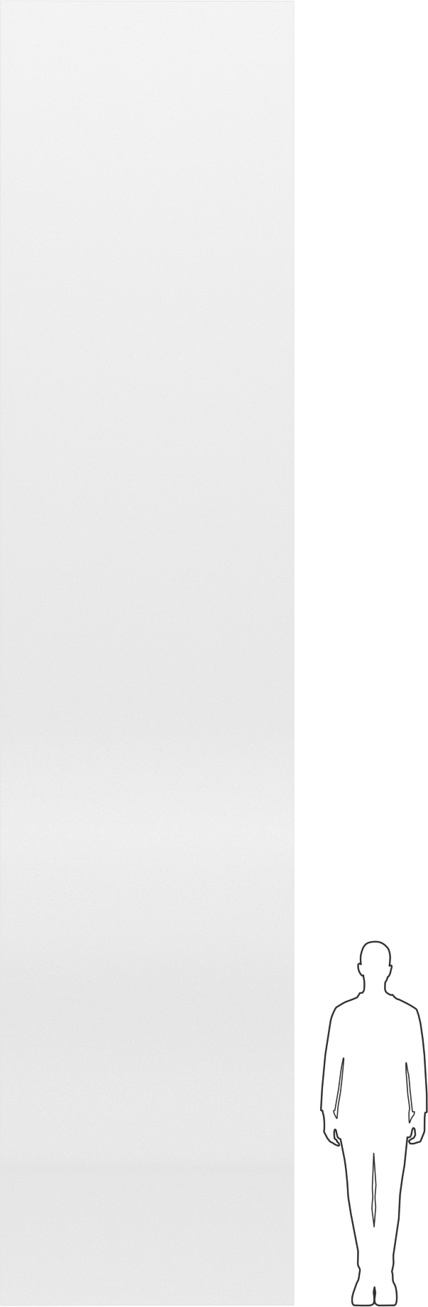 Şeffaf PVC Film, 0.016" Kalınlık x 54" Genişlik