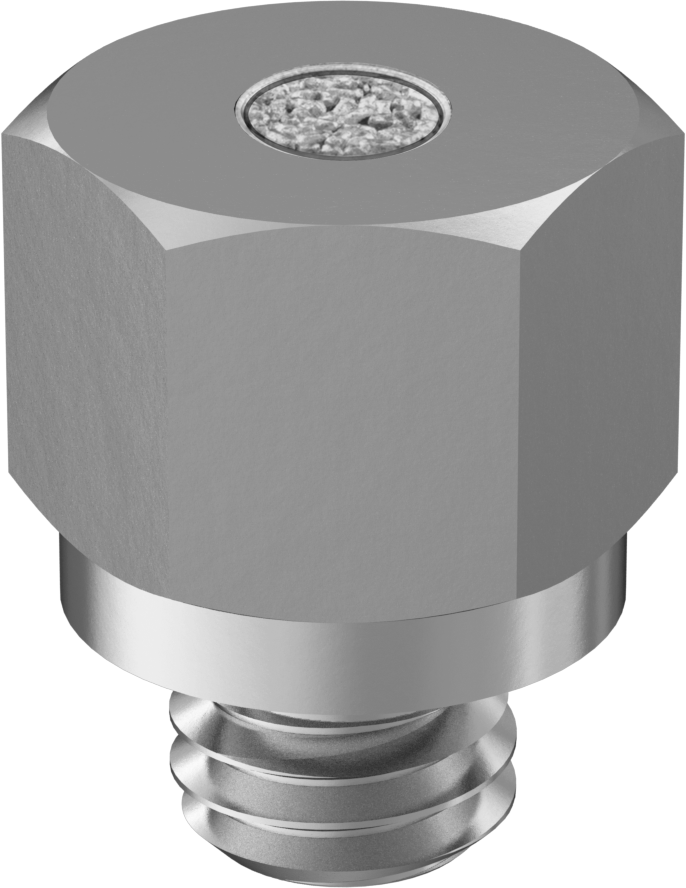 Havalandırma Deliği, 303 Paslanmaz Çelik, 10-32 Diş Boyutu, 7/16" Yükseklik — 303 Stainless Steel, Stainless Steel, UNF, 303 Stainless St…