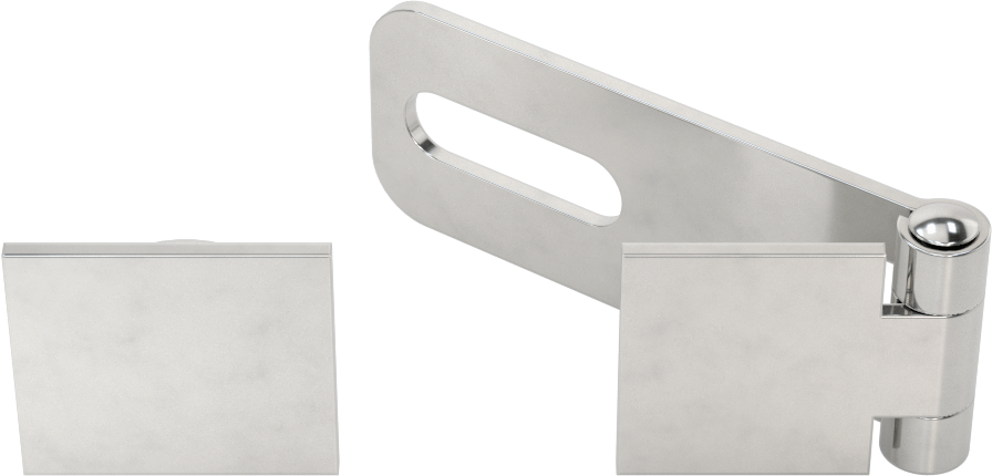2.5" x 1" x 1/16" Kollu 304 Paslanmaz Çelik Asma Kilitli Mandal