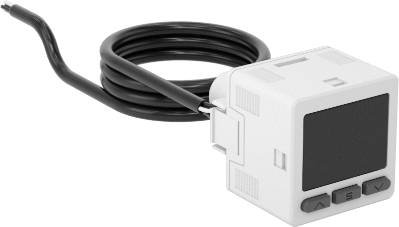 Basınçlı Hava için Basınç Transmitteri, 1/4" Boru Dış Çapı Tak-Bağlantısı, 2.4-20 mA