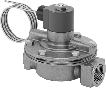 Buhar için Solenoid Açma/Kapama Vanası, Pirinç Gövde, Normalde Kapalı