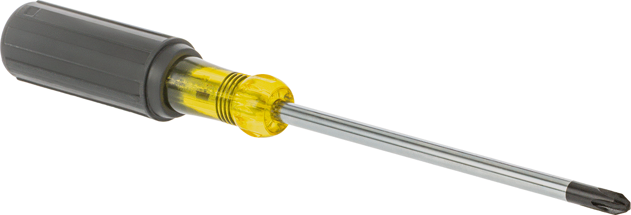 Yastıklı Tutamaklı Tornavida, Premium, 3 Numaralı Phillips Ucu, 11" Toplam Uzunluk — No. 3, Yastık, Sürücü