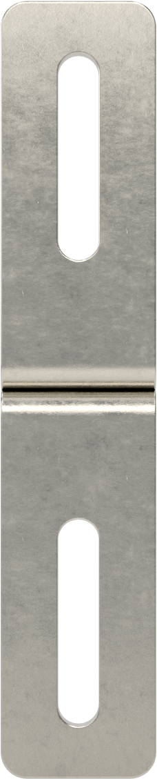 3-1/4" x 7-1/2" x 1/4" İki Parçalı L-Braket
