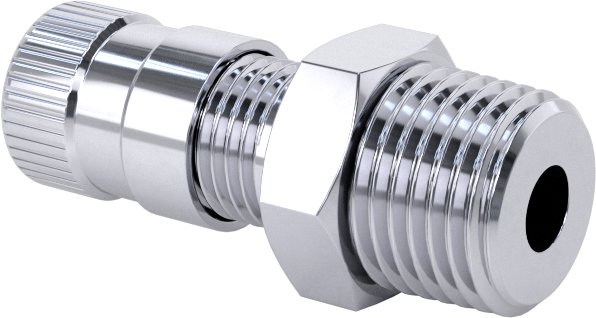 Hava Doldurma Vanası, Nikel Kaplı Pirinç, NPT x 7/16" Uzunluğunda Schrader, 200 PSI