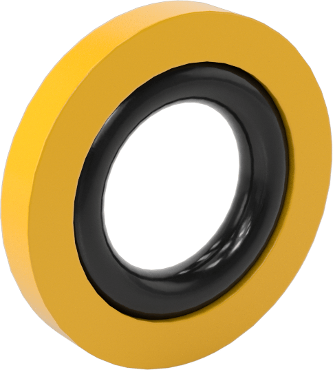 Yüksek Hızlı Piston Contası, 1/2" Delik Çapı için