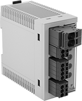 DIN Ray Montajlı Elektronik Devre Kesici, Ayarlanabilir Akım ve I/O Bağlantılı