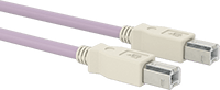 Sürekli Esnek USB Kablosu, B Fiş x B Fiş