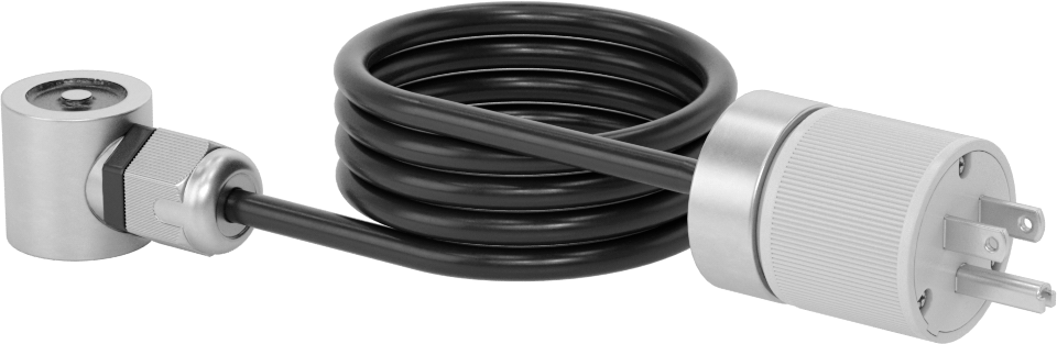 Fişli Elektromıknatıs, 120V AC, 2.8W, 1-1/4" Dış Çap