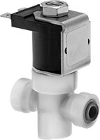 Gıda Endüstrisi Bas-Bağlan Bağlantı Parçalı Solenoid Açma/Kapama Vanaları