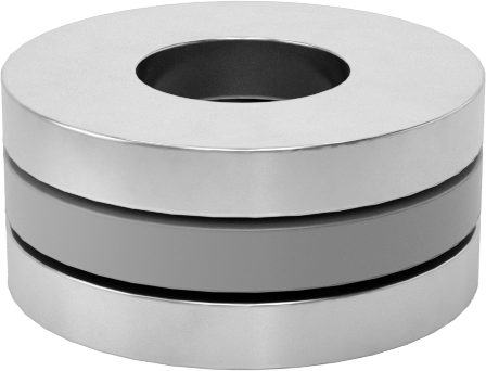 Eksenel Bilyalı Rulman, Çelik, 4 mm Mil Çapı için, 9 mm Dış Çap, 4.13 mm Kalınlık