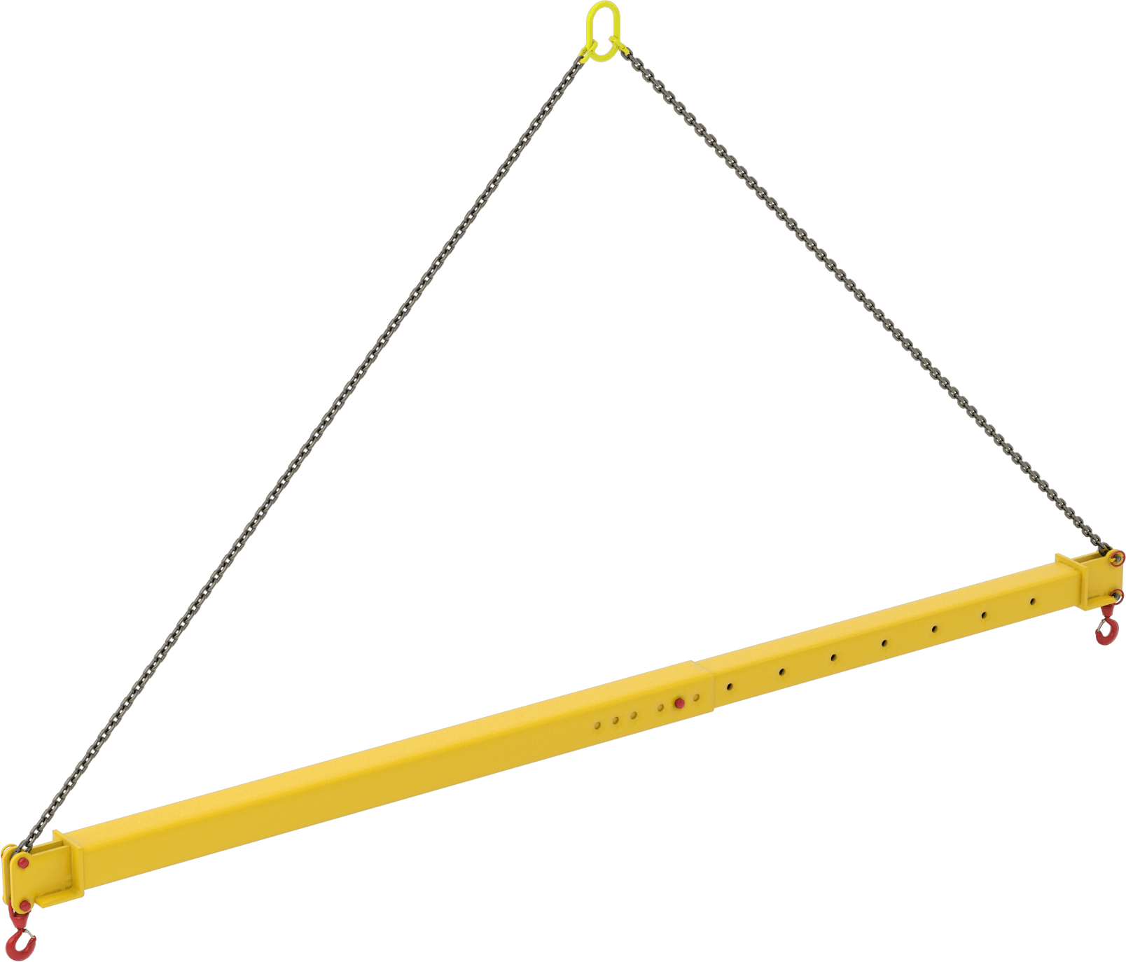 Yaylı Kiriş, 4000 lb. Kapasite, 72" - 120" Açıklık