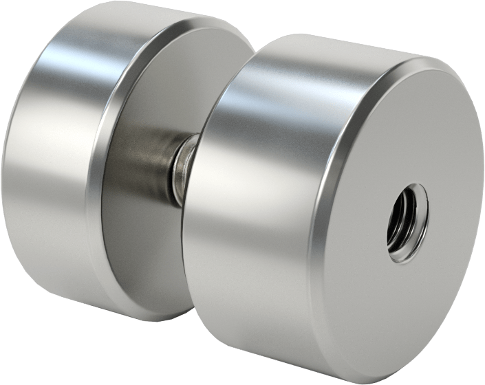 İki Parçalı Mesafe Paneli Asma Braketi, 3/8" Maksimum Panel Kalınlığı için, 5/8" ve 1/2" Uzunluğunda Kenarlar