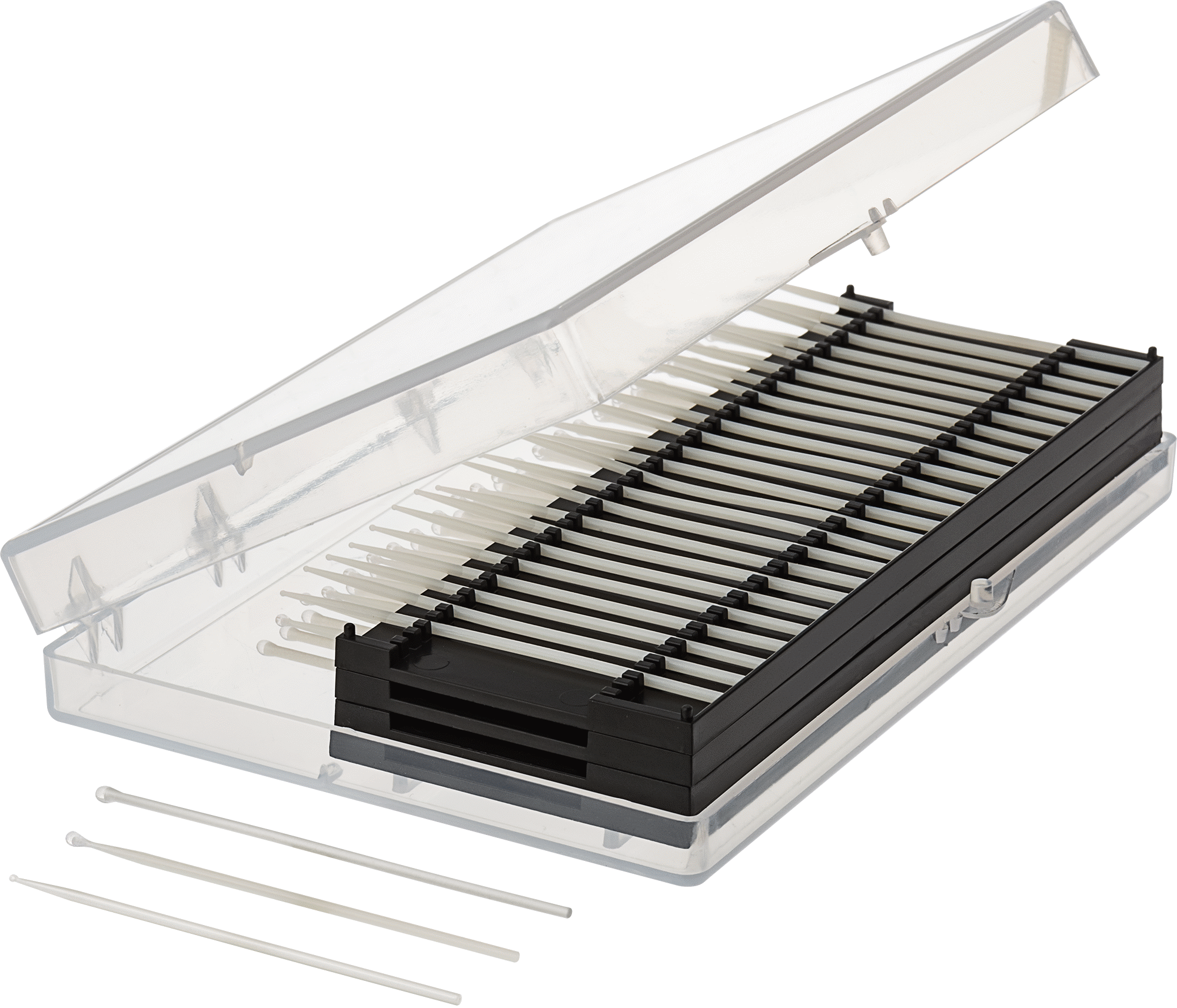Yapışkan Uçlu Küçük Parça Konumlandırıcı Seti, 1 mm, 2 mm ve 3 mm Çaplı Uç