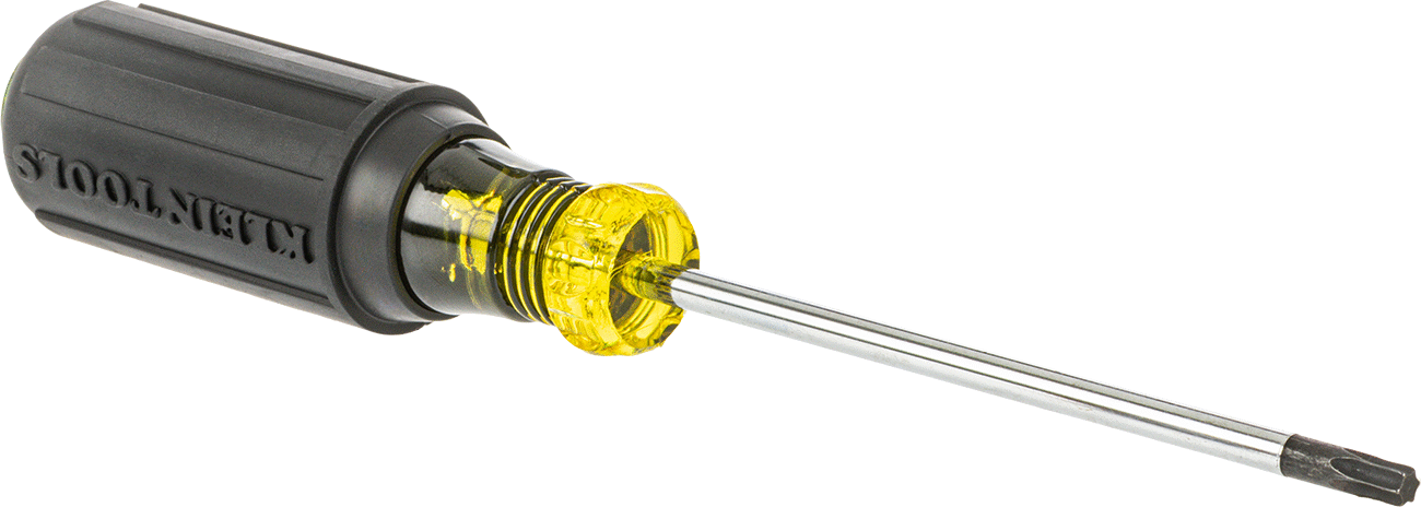 Yastıklı Tutamaklı Tornavida, T25 Torx Tahrik, 8-5/16" Toplam Uzunluk — T25, Yastık, Sürücü