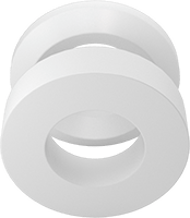 9/16" iç çap x 1-1/16" dış çap PTFE istiflenebilir V-halka salmastra contası için 1 erkek ve 1 dişi adaptör