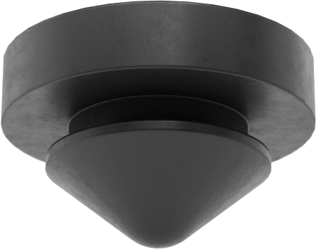 Yüksek Sıcaklığa Dayanıklı Silikon Kauçuk Sıkı Geçmeli Tamponlar, 1/4" İç Çap için, 5/16" Sırt Çapı, 7/16" Dış Çap