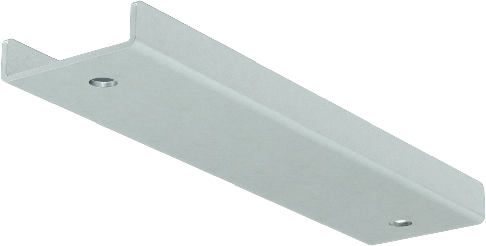Kapalı Seramik Mıknatıs, Dişsiz delikli, Çinko Kaplamalı Kasa, 7/16" x 1-33/64" x 6"