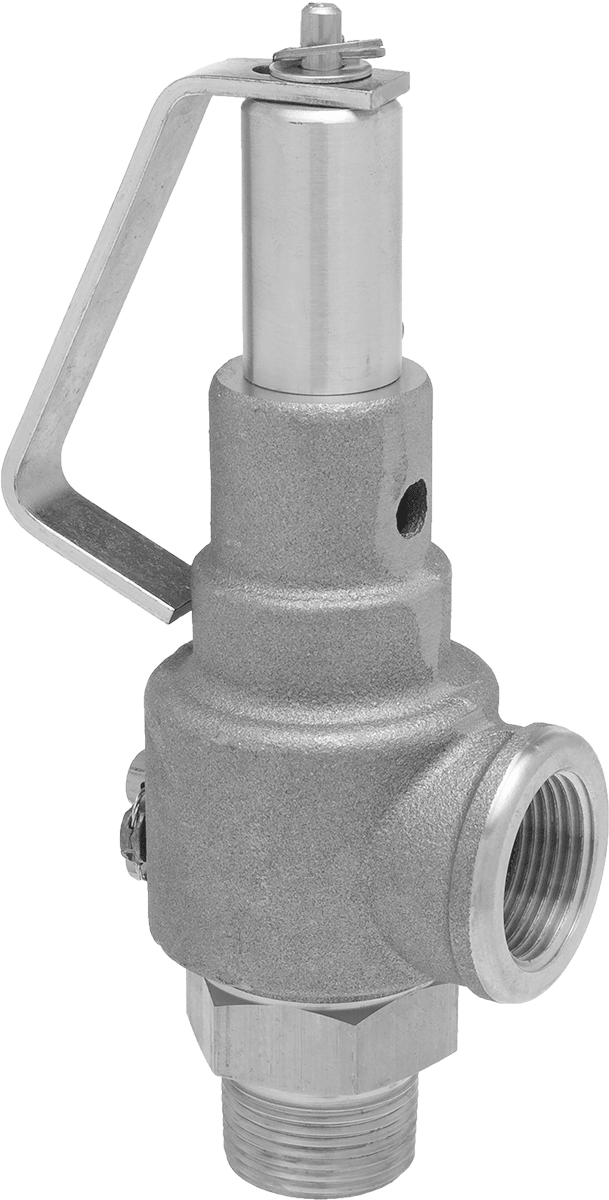 Valve With Swivel Test Lever