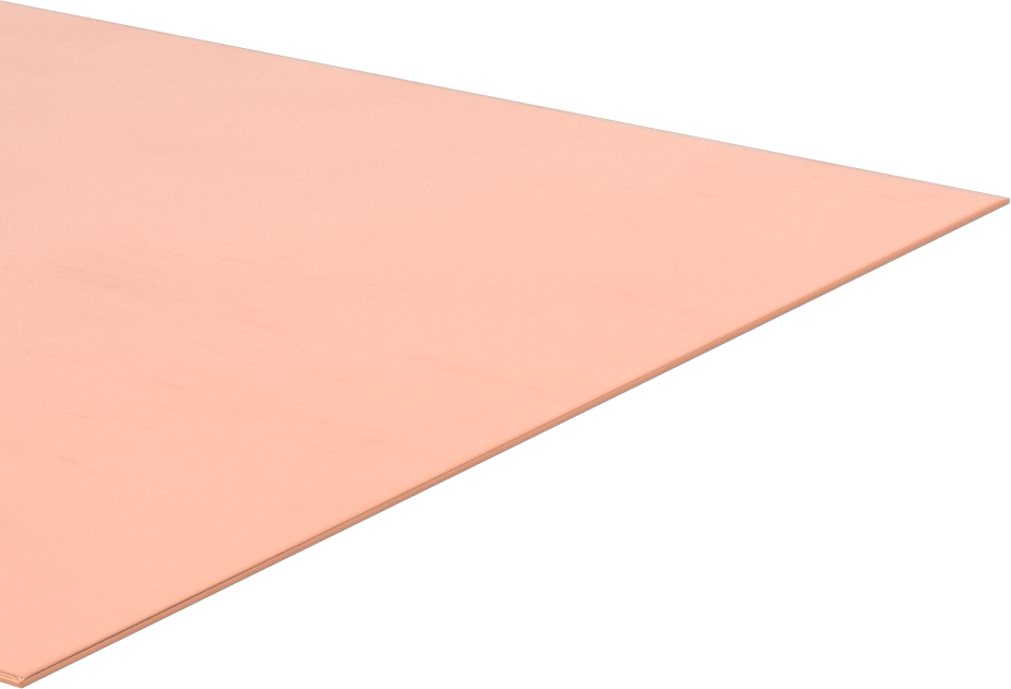 Çok Amaçlı 110 Bakır Levha, Yumuşatılmış Temper, 6" x 6", 0.0210" Kalınlık