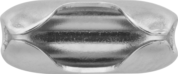 Halkalı Bağlantılar, Paslanmaz Çelik Anma Ölçüsü 3 Boncuklu Zincir - Kaldırma Amaçlı Değil — 304 Stainless Steel, Stainless Steel, Halkal…