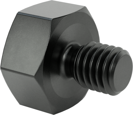 Dişli Yer Belirleme ve Destek Düğmesi, Kubbeli Başlıklı Çelik, 10 mm Uzunluk, 17 mm Genişlik