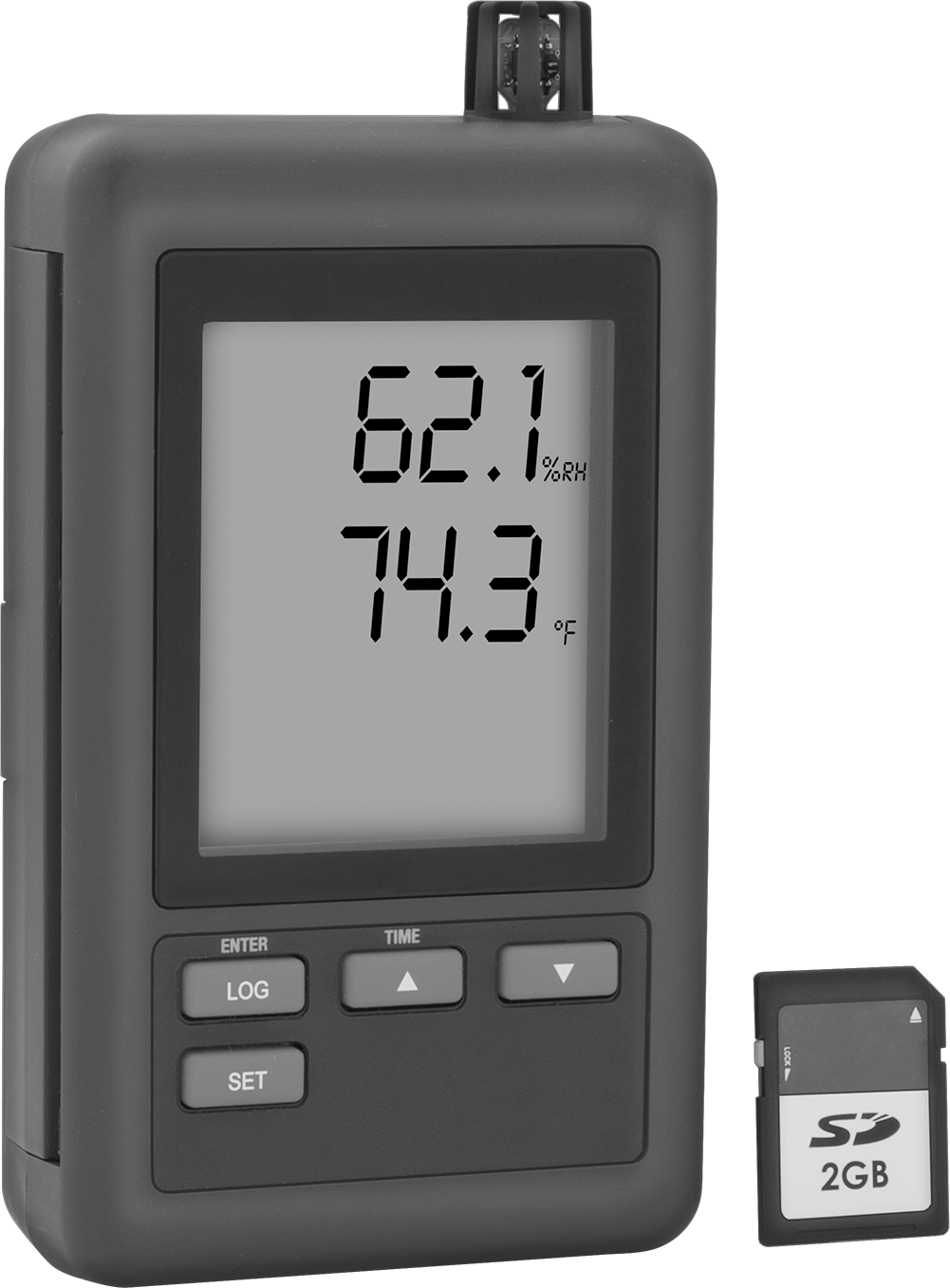 Hızlı Aktarım Sıcaklık ve Nem Veri Kaydedici — Celsius, Fahrenheit