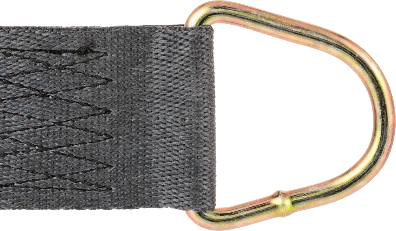 Bağlama, D-Halkalı, Quick-Tight, 2" Genişlik x 10 Fit Maksimum Uzunluk, Naylon