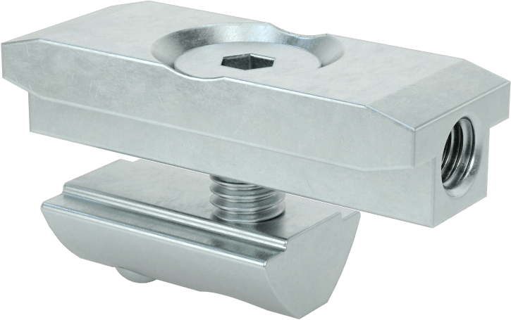 T-Yivli Çerçeve Yapısal Braket, 1.5" ve 40 mm Ray için Gizli Ayarlanabilir Açılı Braket