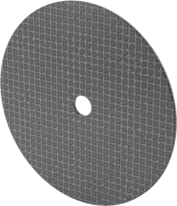 Metal Kesme Diski, Düz, 2-1/2" Çap, 0.035" Kalınlık, 1/4" Delik Boyutu, 60 Kum