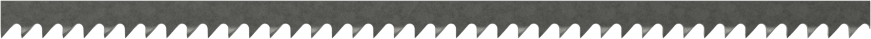 Kavisli Kesimler için Şerit Testere Bıçağı, 1/8" Genişlik x 0.025" Kalınlık, 56-1/8" Uzunluk