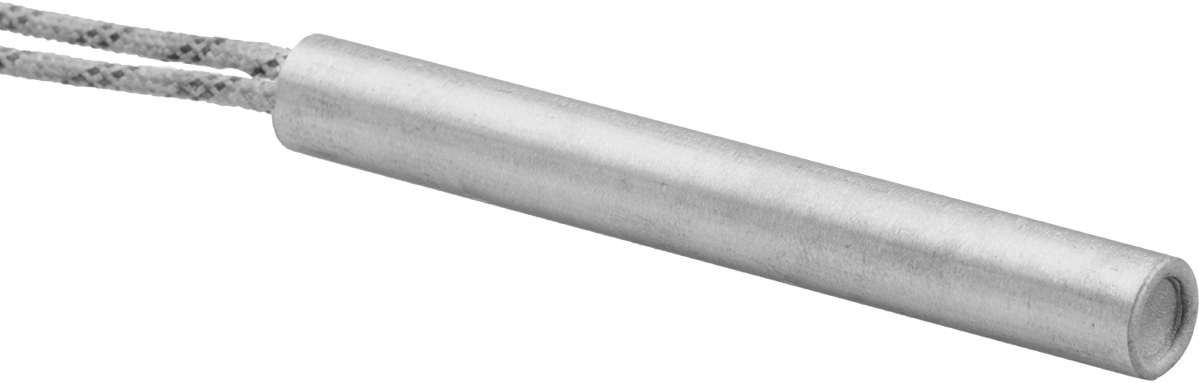 Standart Tel Kaplamalı Takma Isıtıcı, 6.5 mm Delik için, 120V AC 60 mm Uzunlukta Eleman, 250W