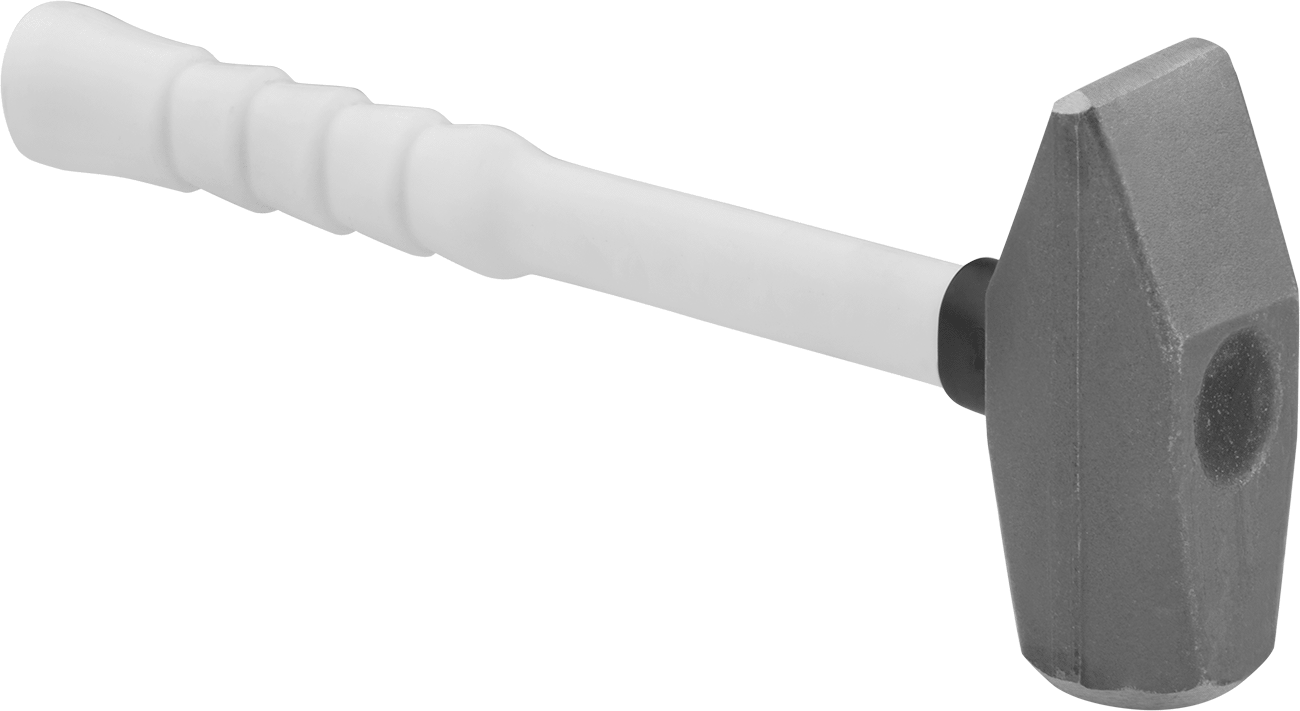 Çelik Demirci Çekici, Fiberglas Sap, 3 lbs. — Demirci, 3 lb., Çelik