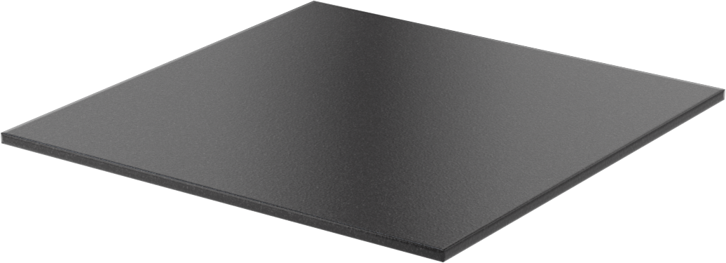 Antistatik Kaygan UHMW Polietilen Levha, 6" x 6" x 1/8"