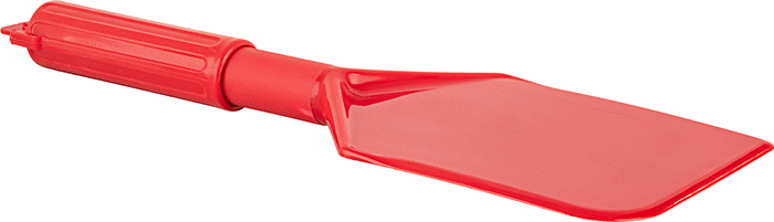Düz Bıçaklı Plastik Spatula, Polipropilen Plastik Saplı