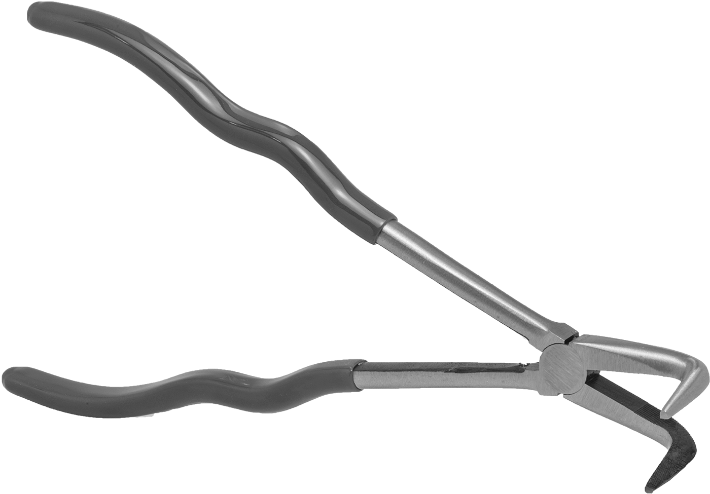 Uzatılmış Erişimli Kıvrımlı Burunlu Pense, 10-1/2" Toplam Uzunluk