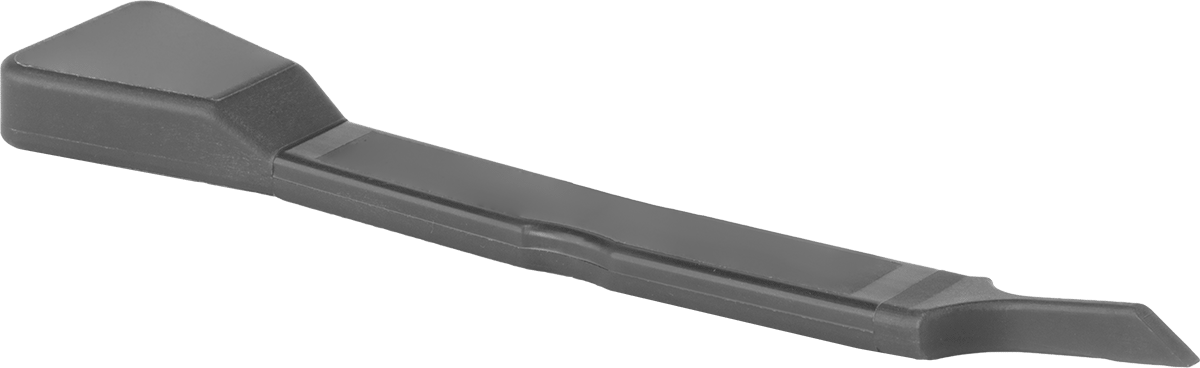 Çizilmez Plastik Bıçaklı Düz Yüzey Kazıyıcı, 1/8" Genişlik x 1-5/8" Uzunluk Düz Bıçak
