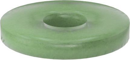 Fiberglas Pul, M1 Vida Boyutu için, 1.1 mm İç Çap, 3.2 mm Dış Çap