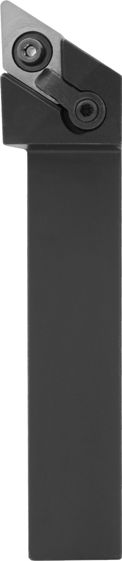 Döner Karbür Uç Tutucu, MDJN, Sağ Yönlü, 1/2" iç çaplı daire çapı için, 3/4" Şaft Genişliği