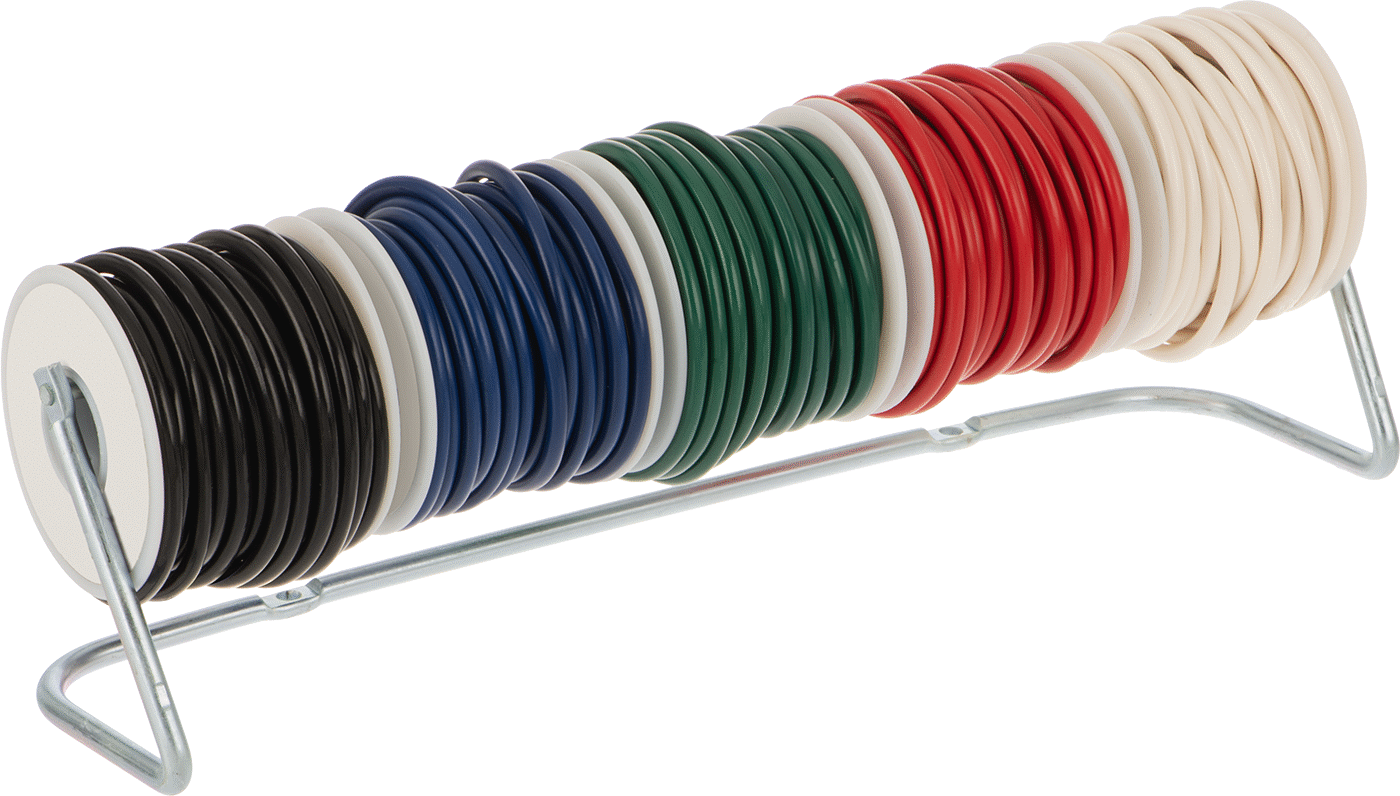 Araç Kablosu 5 Makaralı Set, Xlpe Yalıtımlı Gxl Örgülü Tel, 10 AWG