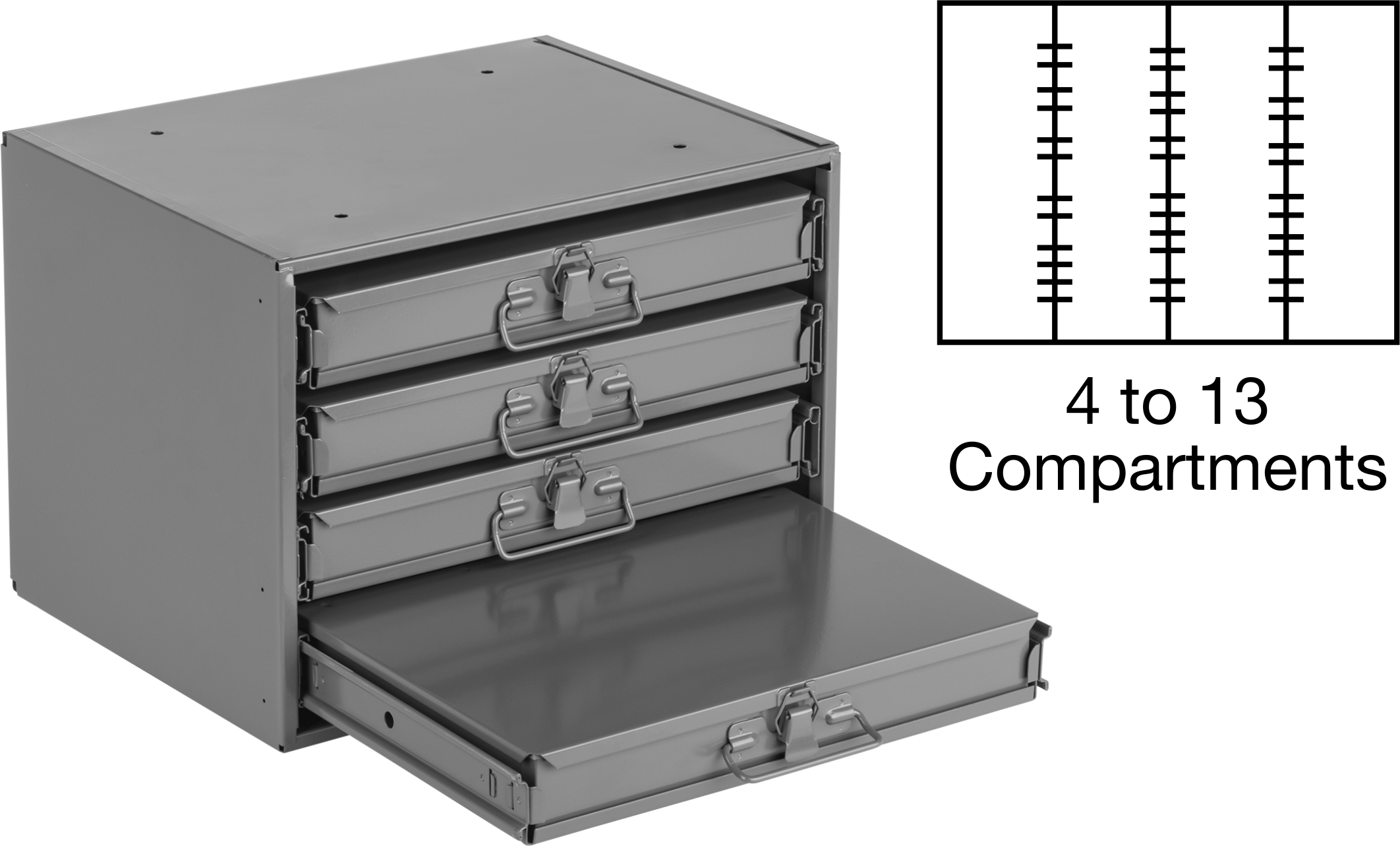 With Adjustable Dividers