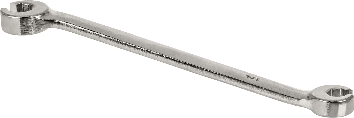 Secure-Grip Açık Uçlu Anahtar, Altıgen Açıklıklı, 1/4" x 5/16" Boyut, 4-7/8" Toplam Uzunluk