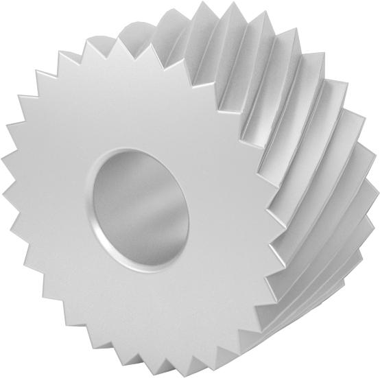 M42 Yüksek Hızlı Takım Çeliği Tırtıl, Sol Yönlü Spiral, Kaba Yüzey için, 3/4 inç Çap