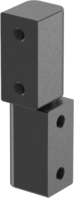 Delikli Dar Profilli Kaldırmalı Menteşeler, Kapaklı Kapı için, Ters Çevrilebilir Kapı Montajı, 1-1/4" x 9/16" — 300 lb., Kaldırma, Delikli