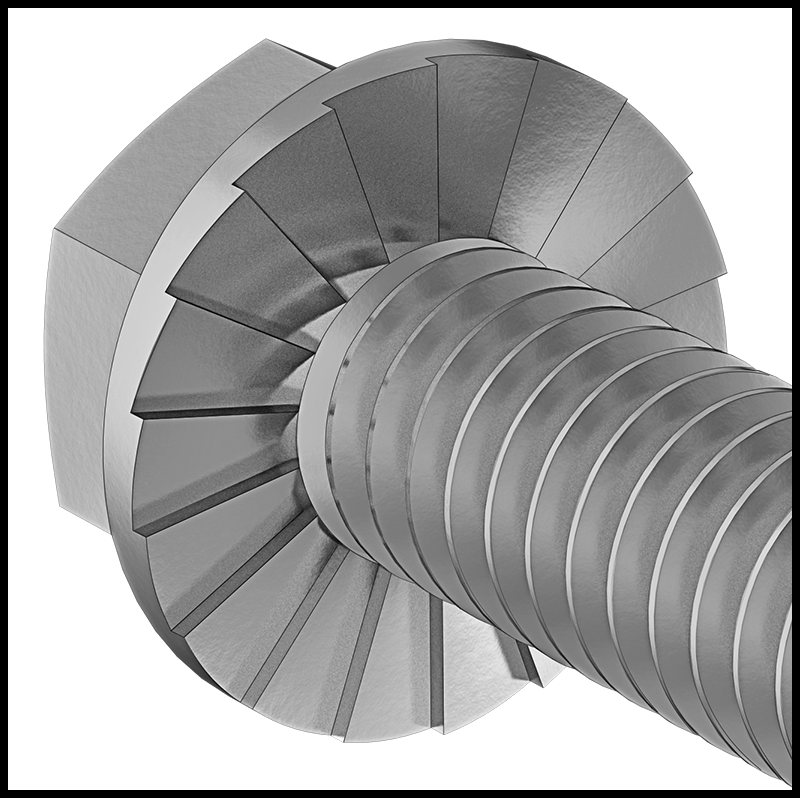 Serrated Flange