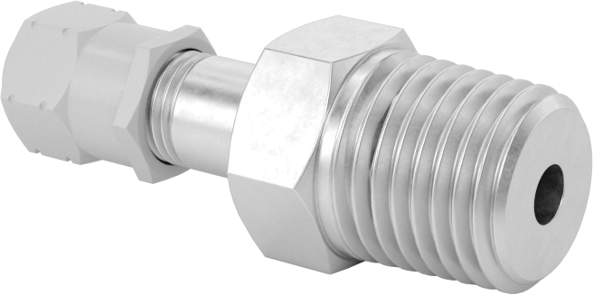Hava Doldurma Vanası, Pirinç, NPT x 9/16" Uzunluğunda Schrader, 4000 PSI