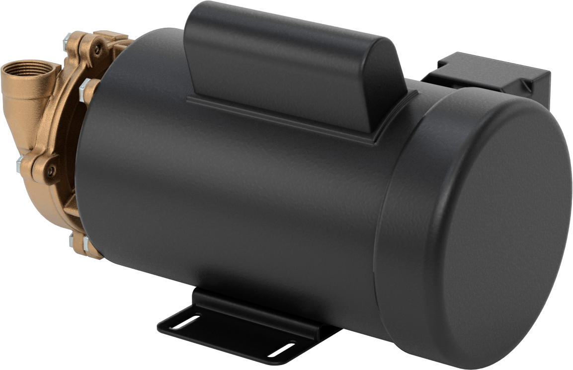 Su ve Yağ Sirkülasyon Pompası, 208-240/460V AC, 2 hp
