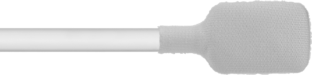 Polyester Temiz Oda Swabları, İzopropil Alkol, 1/2" Çap x 3/4" Uzunluk Uç