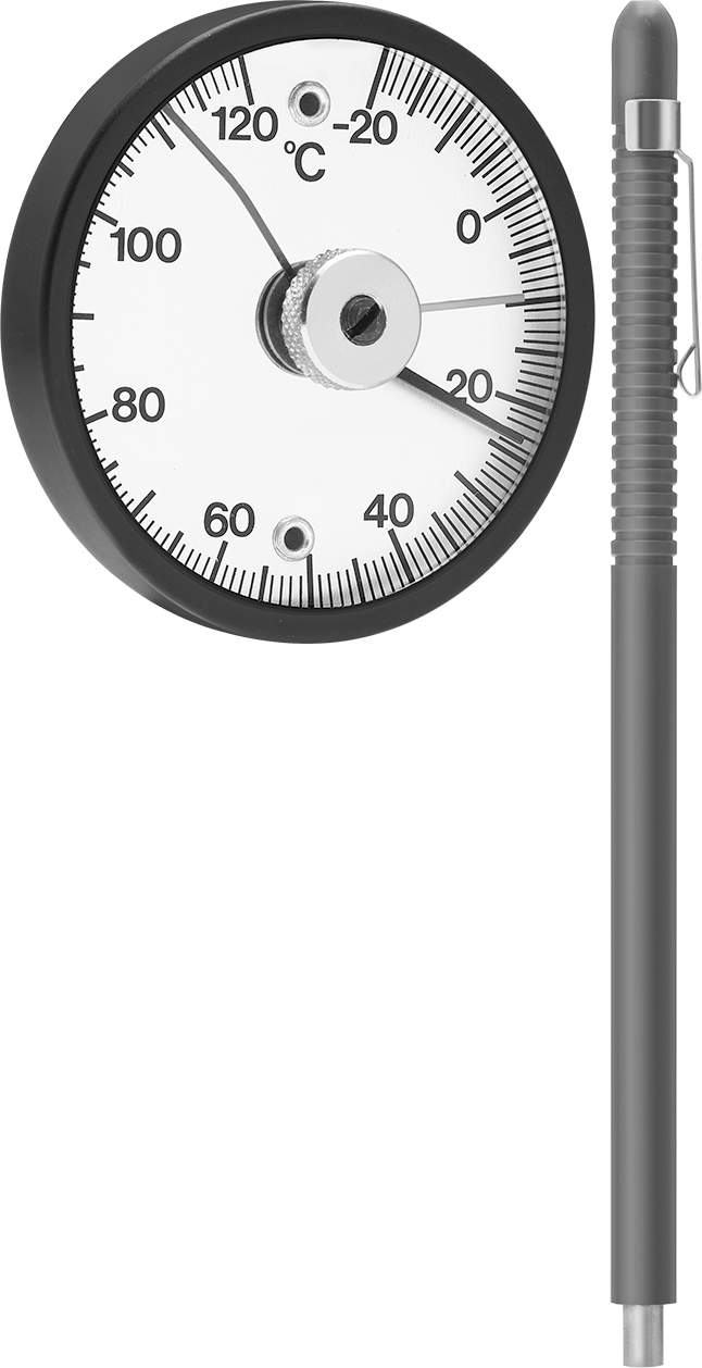 Minimum/Maksimum Göstergeli Manyetik Arka Yüzey Sıcaklık Termometreleri, Minimum/Maksimum Göstergeli, -20° ila 120°C