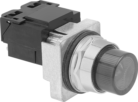 Silindirik Yağa Dayanıklı Panel Işığı, Vidalı Terminalli, Akkor
